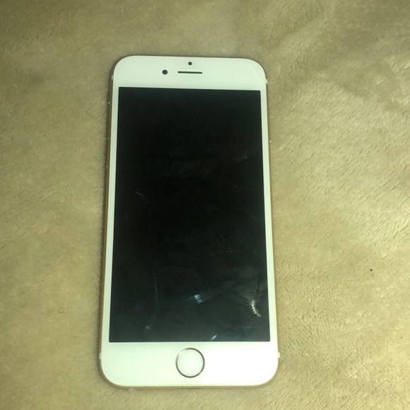 Rose gold apple iPhone